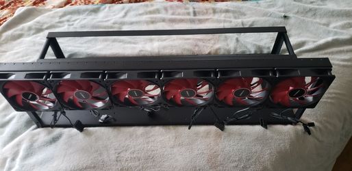 Mining Rig Frame W/ Fans