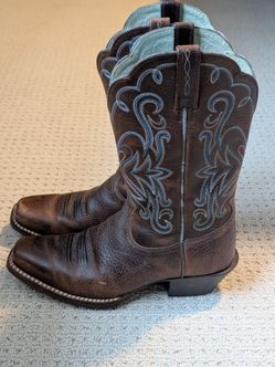 Ariat Legend Western Brown Rowdy Boots  15825 women's Size 8B