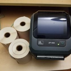 Zebra ZP 450 Thermal Label Printer 