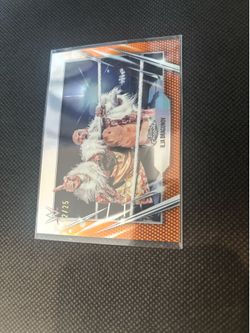 WWE TOPPS CHROME 2026 GOLD REFRACTOR