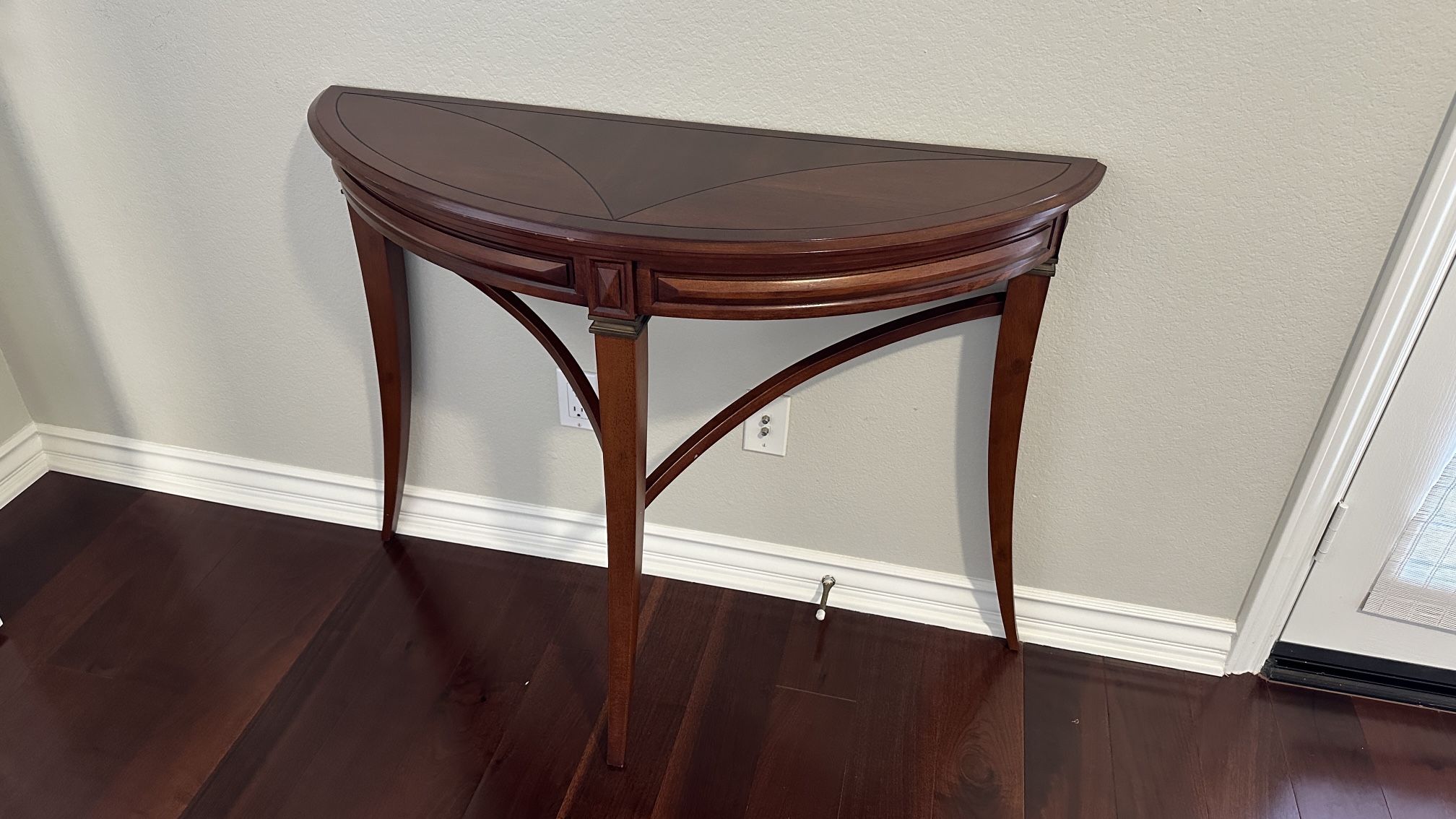 Half-Round Console Table