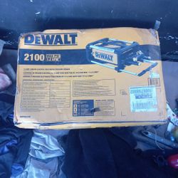 Dewalt Water Pressure