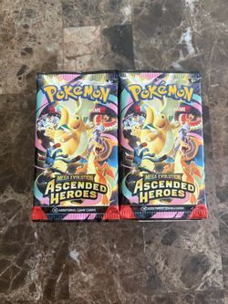 Pokemon Ascended Heroes Booster single packs