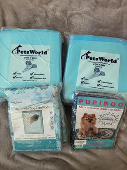 Puppy Pads..  new in package , disposable and washable