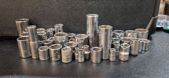 Bundle of Mixed Sockets Pittsburgh Husky Duralast and Others