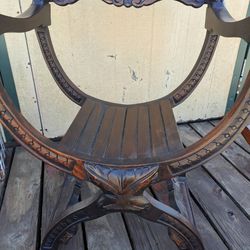 Antique Cat Chair