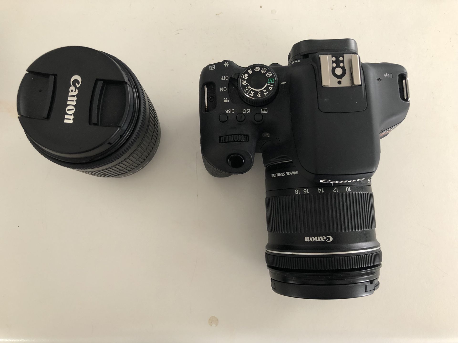 CANON REBEL T6i w/ 10-18mm And 18-55 LENSES