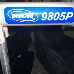 Invacare 9805P Hydraulic Patient Lift with Full Body Mesh Sling (450 lbs Capacity) And Extra Sling