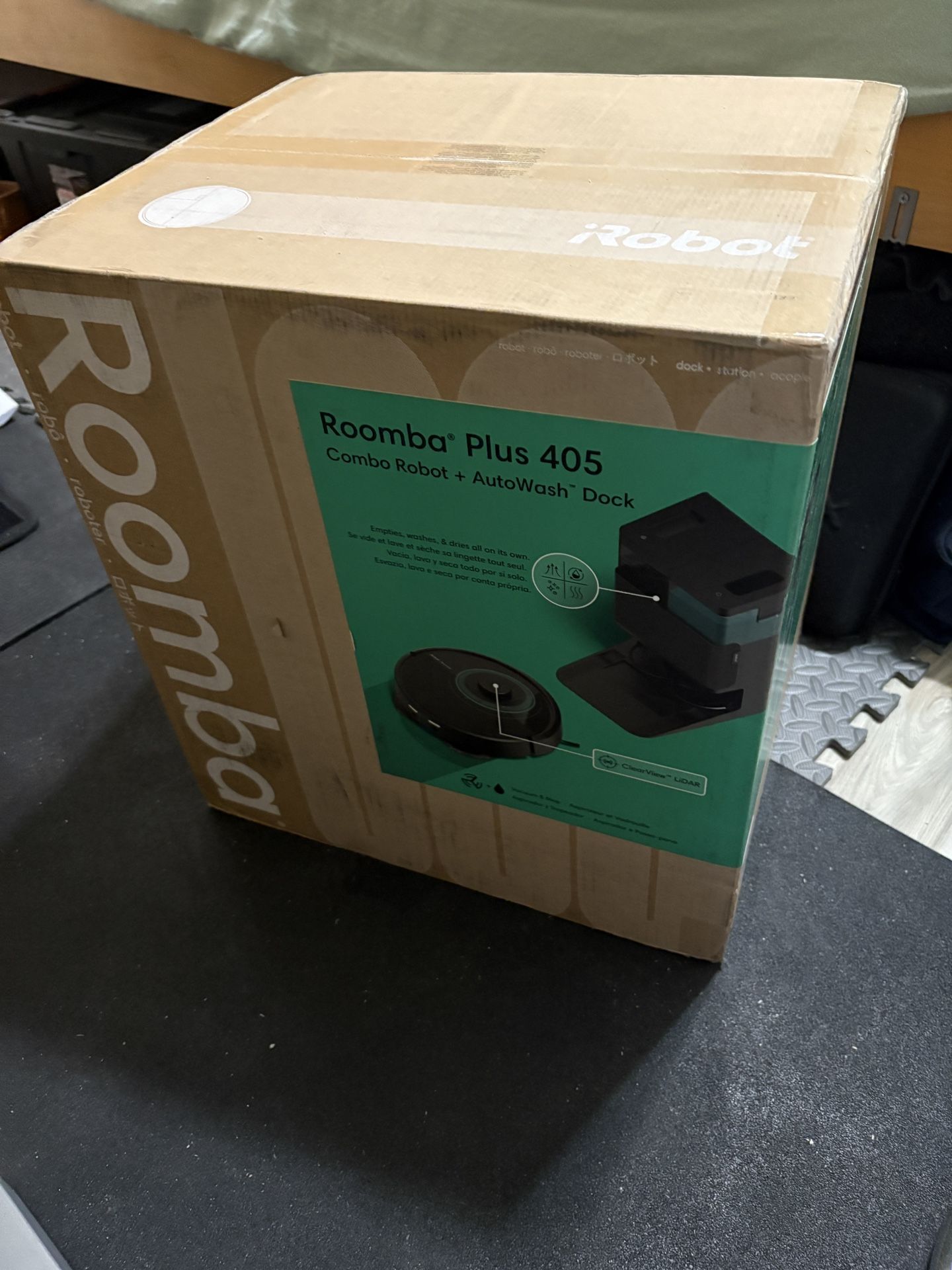 Roomba Plus 405 Robot Vacuum And Mop