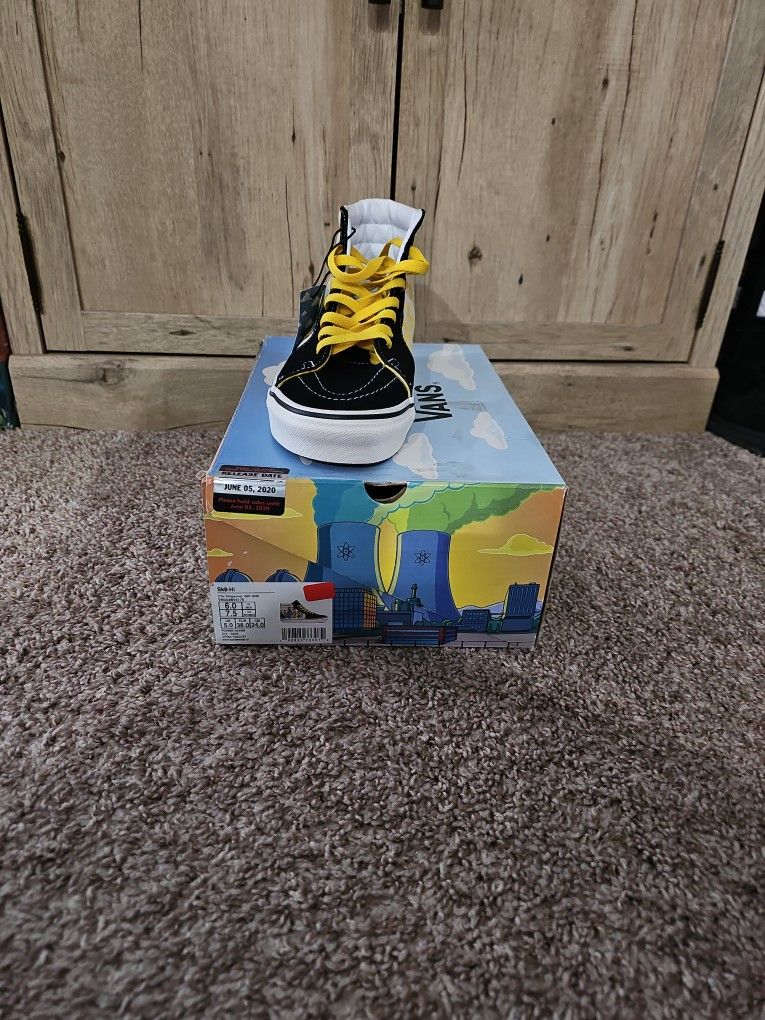 Vans Simpson Sk8-Hi Siz 6M 7.5W