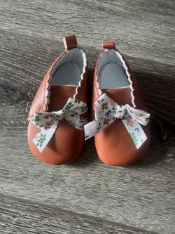 Baby Brown Shoes 0-3 Months