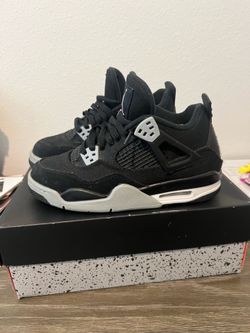 Jordan 4 GS “Black Canvas”