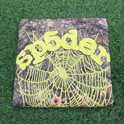 New Sp5der Web OG Camo Hoodie Size L
