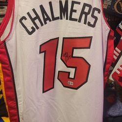 Mario Chalmers Autographed Jersey 
