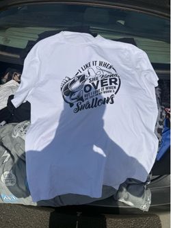 Funny Fisherman Shirt . Size XL
