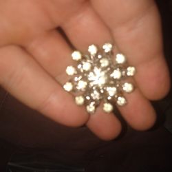 Vintage Flower Brooch