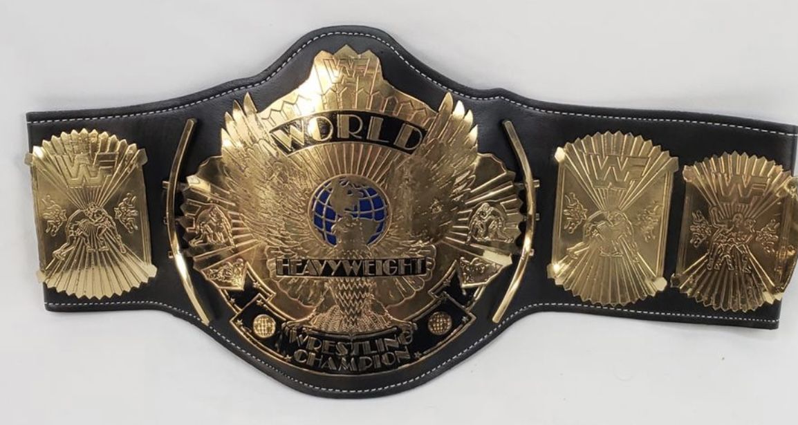 Autographed Hulk Hogan World Champion Winged Belt w/CoA