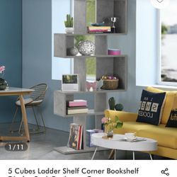Cubed Ladder Shelf