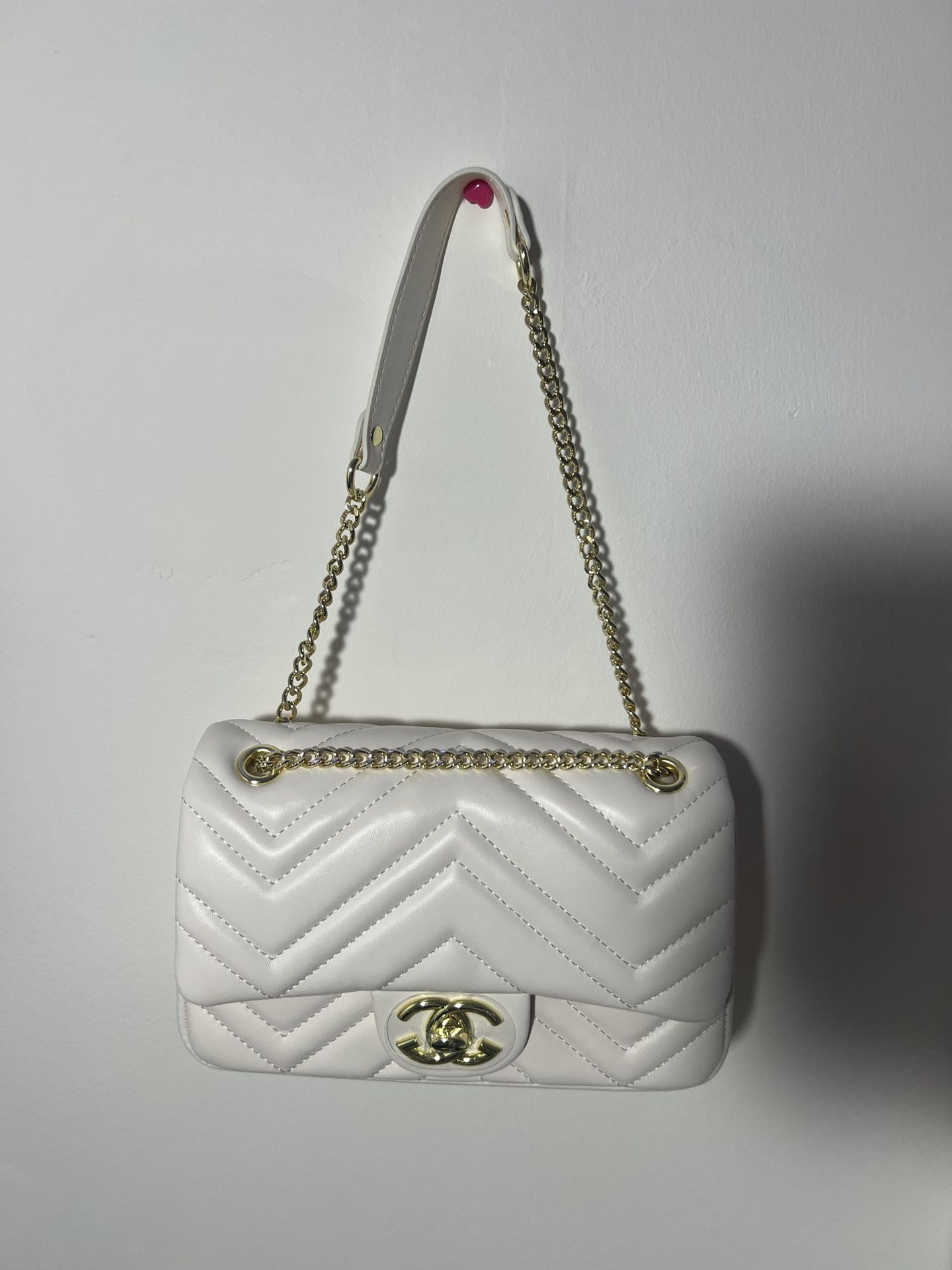 Chanel Women Bag White And Black