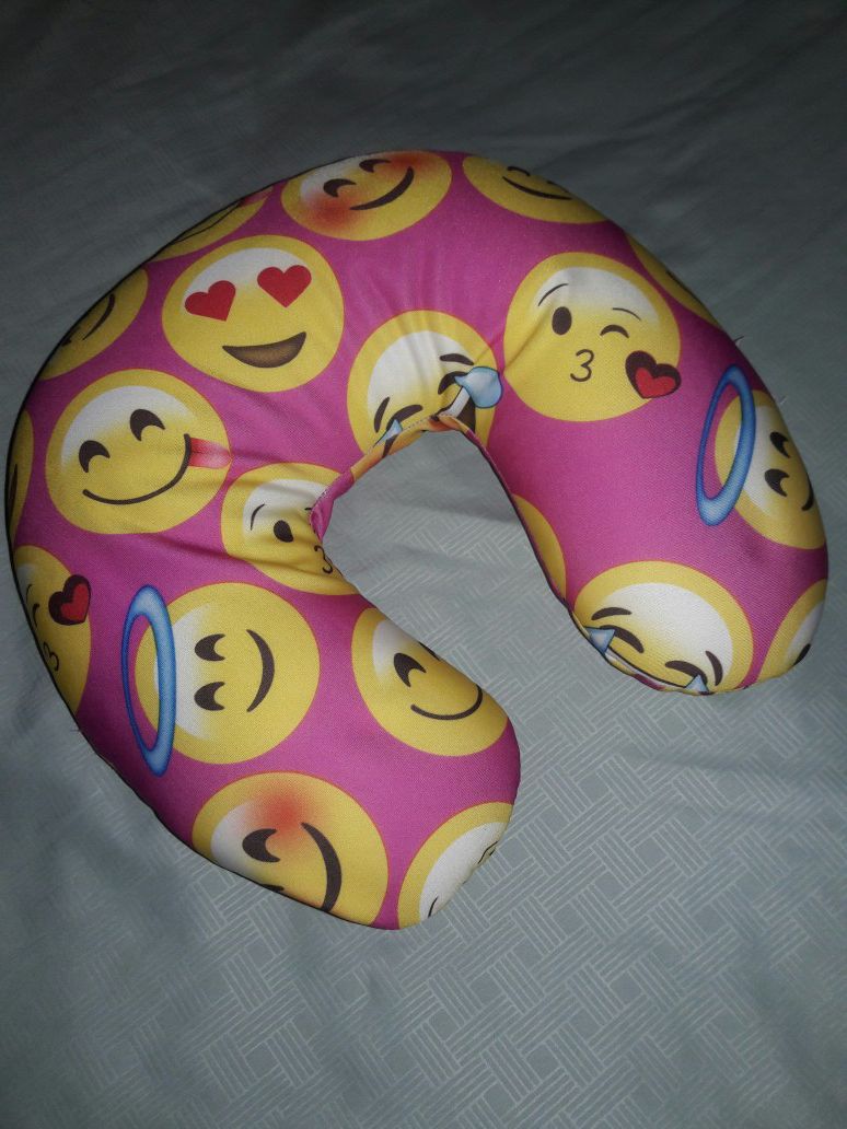 Squishy Emoji Neck Pillow! =)