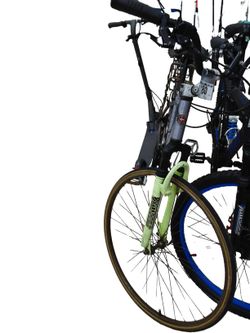 Schwinn Trailway Silver Hybrid Bike