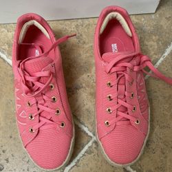 Michael Kors Pink Tennis Shoes