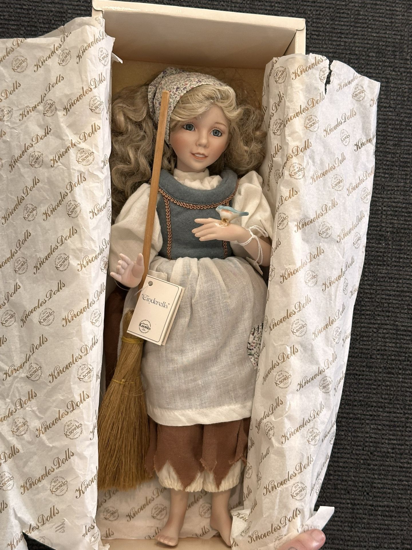 Cinderella Porcelain Doll