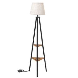 Floor Lamp Lamp Shade With Shelves Brand New