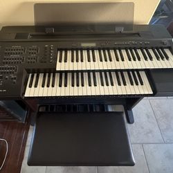 Yamaha Electone EL-25 Organ with Bench - $300