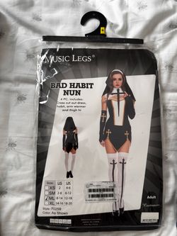 Bad Habit Nun costume (M/L)