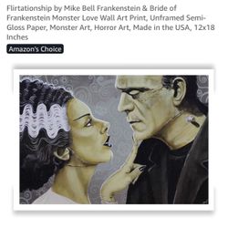 In Great Condition Frankenstein And The Bride 