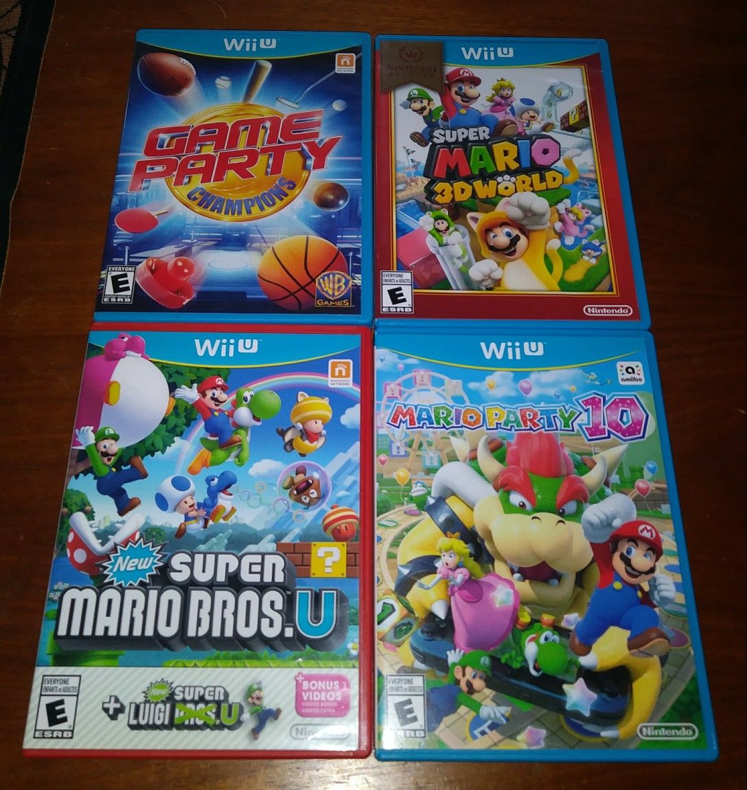 Nintendo Wii U games Mario Party 10 Super Mario 3D World Game Party
