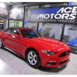 2015 Ford Mustang V6 Convertible 
