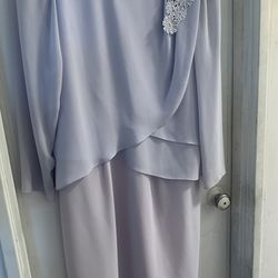 Light Purple Woman Dress 