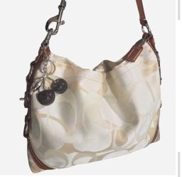 Coach Signature Carly Shoulder Bag