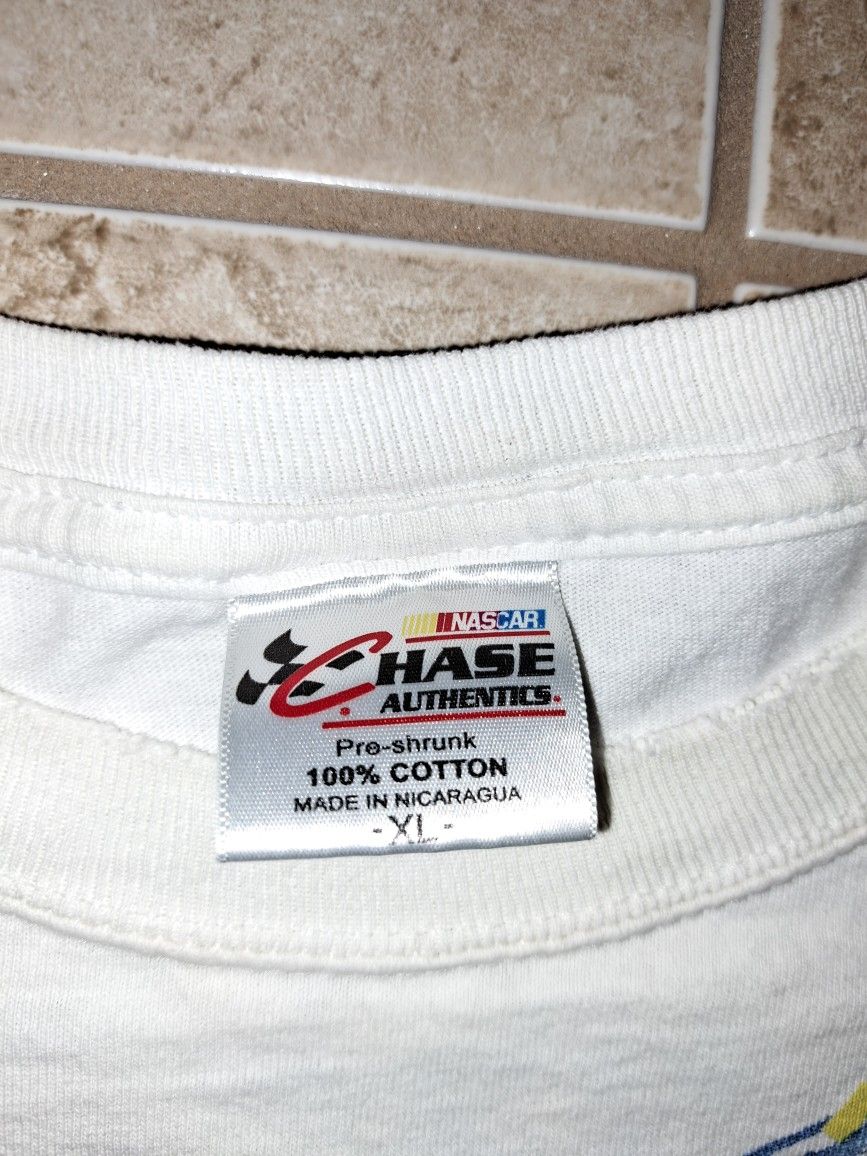 Jimmie Johnson Champion All over Print Double Sided Nascar T shirt XL