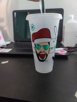 Bad bunny custom cup