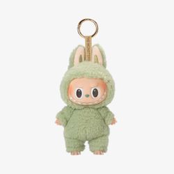Authentic Popmart Labubu Green Grape Plush Bag Charm - Sealed box