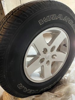 New Wrangler Jeep Tire Size P255/75R17
