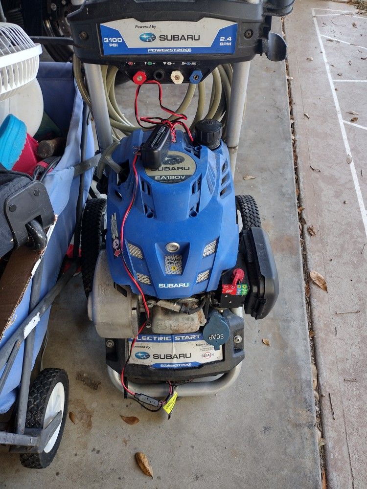 Subaru Ea-190 V Electric Start Pressure Washer