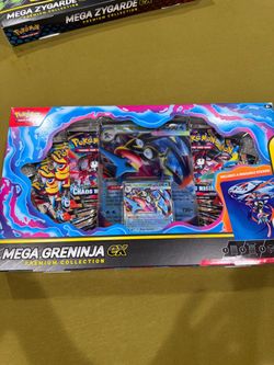 Mega greninja ex premium collection box