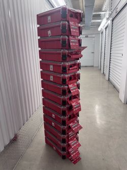 Lot of 14 Milwaukee Packout Compact Organizers - Brand New