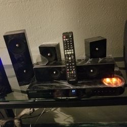 9-piece stereo, almost new, only used it about 7 times