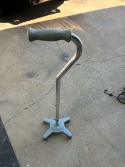 Adjustable Quad walking cane