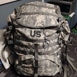 Us Military  Issue Multicam Ocp Molle Il Backpack W/ Frame
