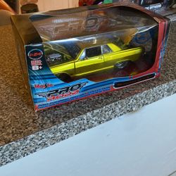 Toy Model 1965 Chevy Malibu. Damaged Box.
