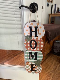 Home door sign