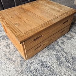 Classic Storage Table 41"L x 32"W x 18"H Weight: 104lbs