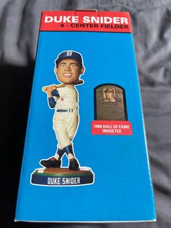 2011 Dodgers SGA Duke Snider Bobblehead Hall of Fame Inductee New in box!