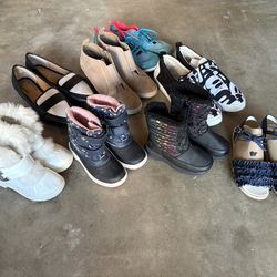 Everything for $1, Lot of 3 Toddler Girl’s Boots + Free Women’s Shoes, All for $1(not each)
